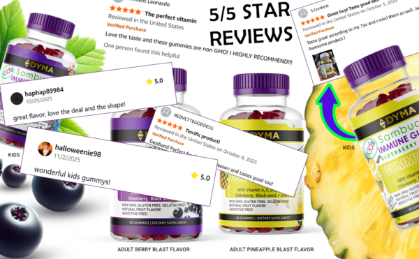 2026’s Top Elderberry Gummies – Why DYMA® Outshines the Competition in Science & Taste