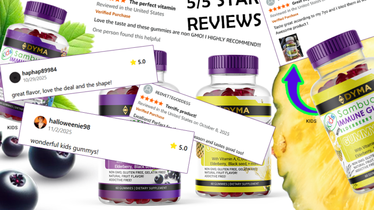 2026’s Top Elderberry Gummies – Why DYMA® Outshines the Competition in Science & Taste